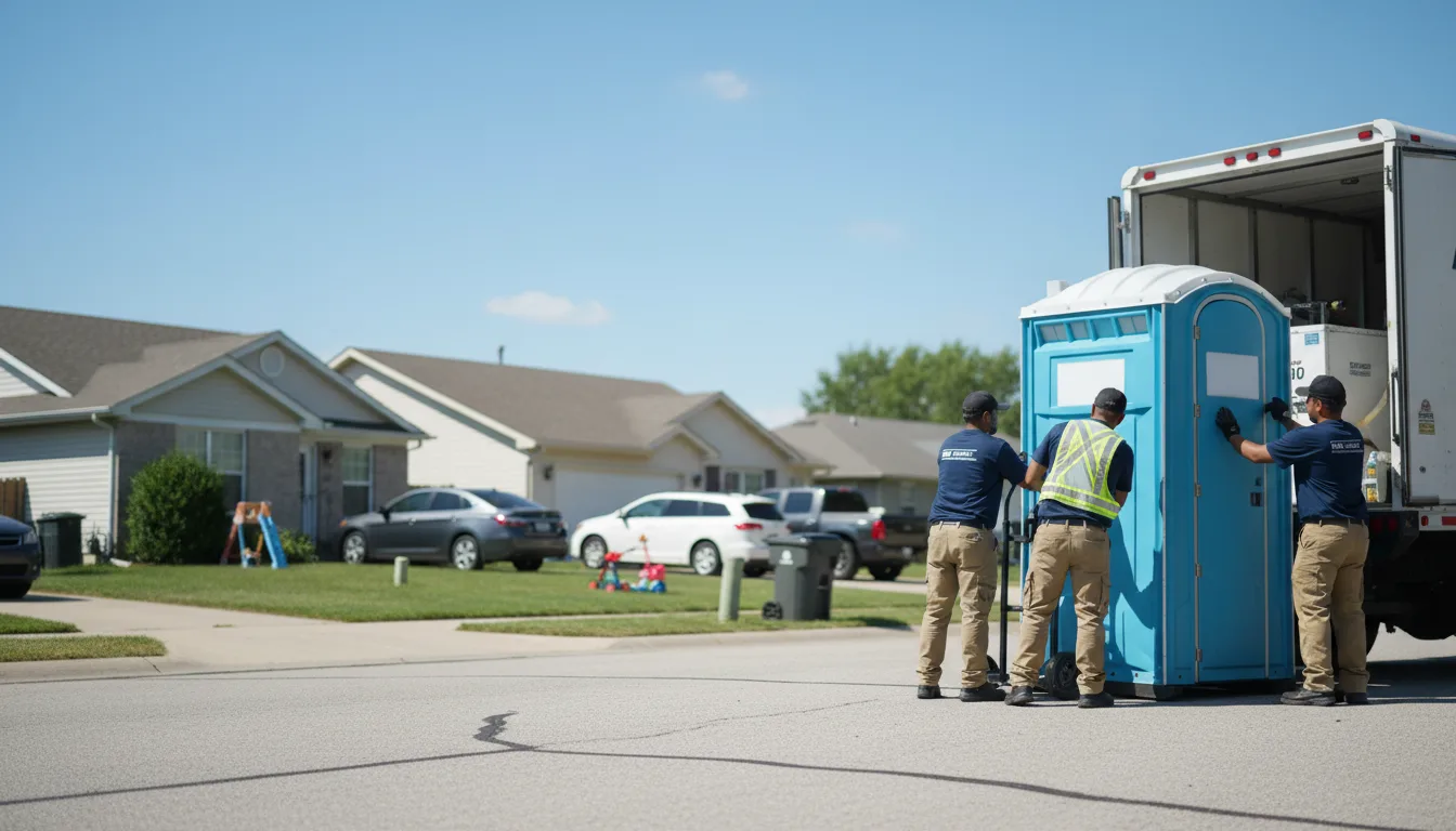Standard Porta Potty Rentals in Pittsfield, IL near me